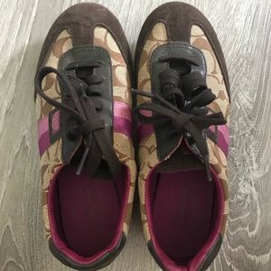 Coach Shoes (size 5)